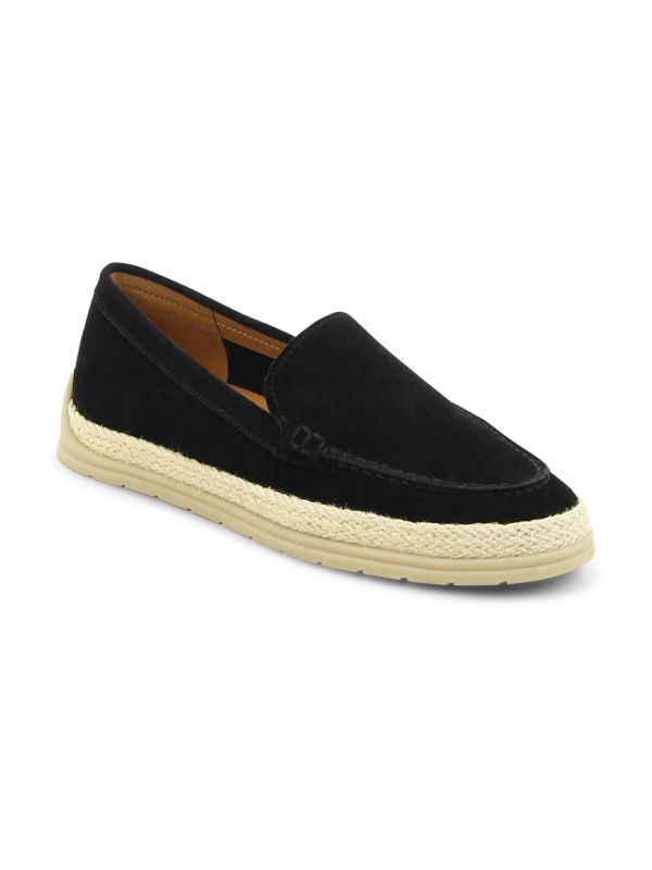 נעלי מוקסין זמש עם סוליית אספדריל לנשים