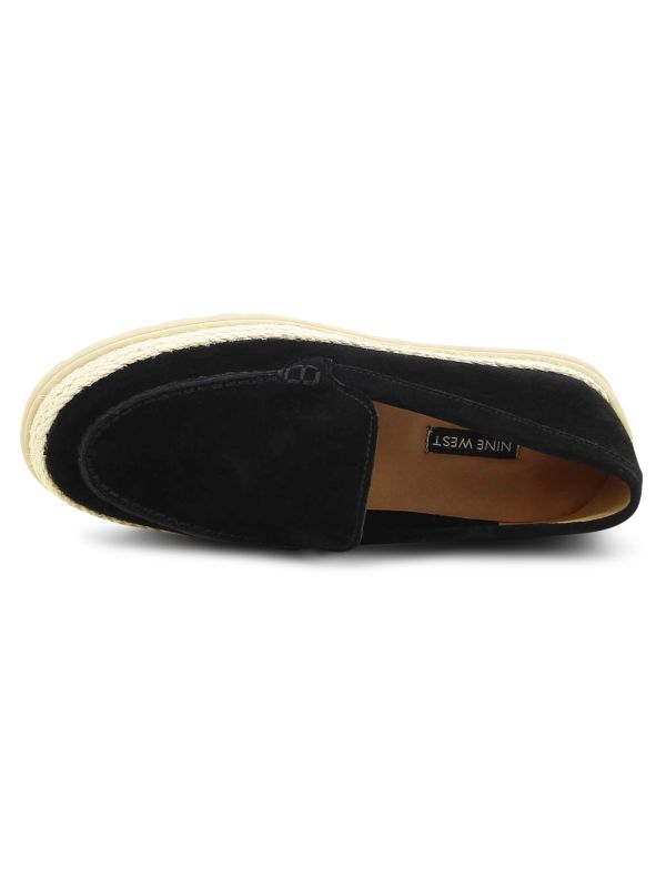 נעלי מוקסין זמש עם סוליית אספדריל לנשים