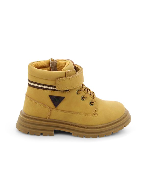 נעלי פעוטות בסגנון מגפי עבודה עם רצועת וולקרו