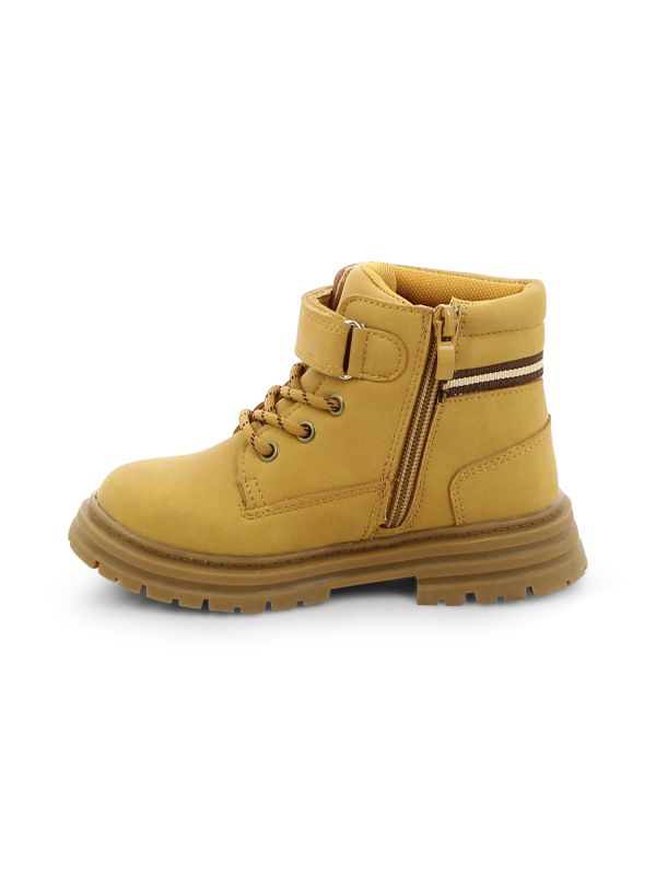 נעלי פעוטות בסגנון מגפי עבודה עם רצועת וולקרו