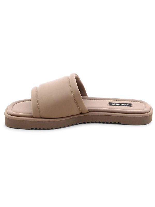 כפכפי רצועה עבה בד סקובה לנשים