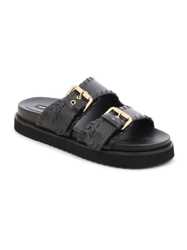 כפכפי רצועות קלועות לנשים