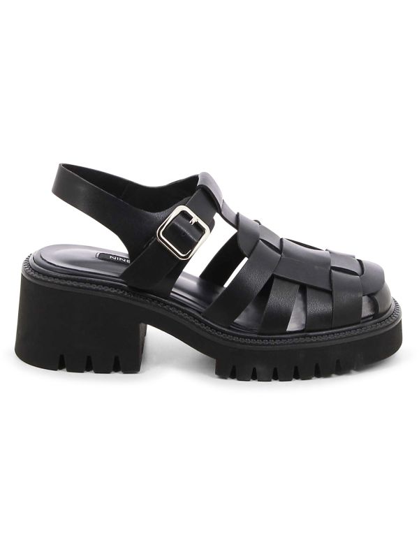 סנדלי גלדיאטור מטאליים לנשים