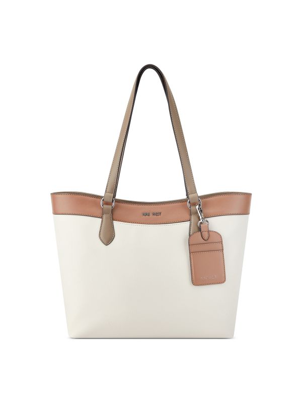 תיק נשיאה בשני גוונים לנשים