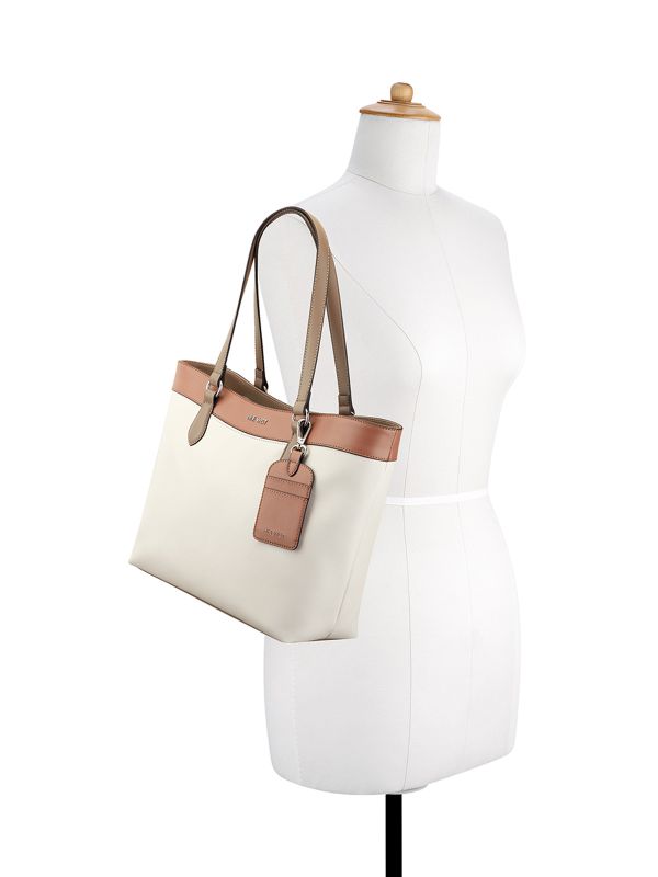 תיק נשיאה בשני גוונים לנשים