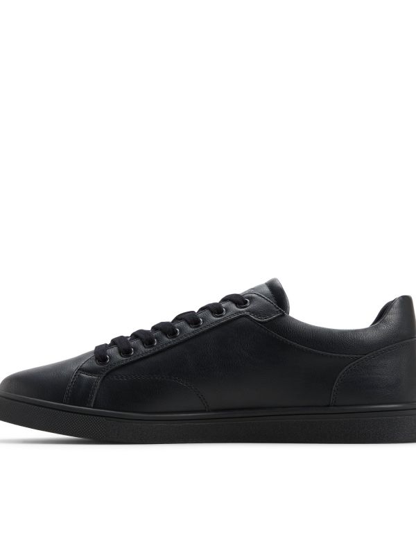 POKER - נעלי סניקרס במראה עור לגברים