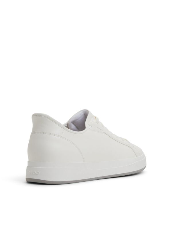 SCOTTIE - נעלי סניקרס במראה עור לגברים