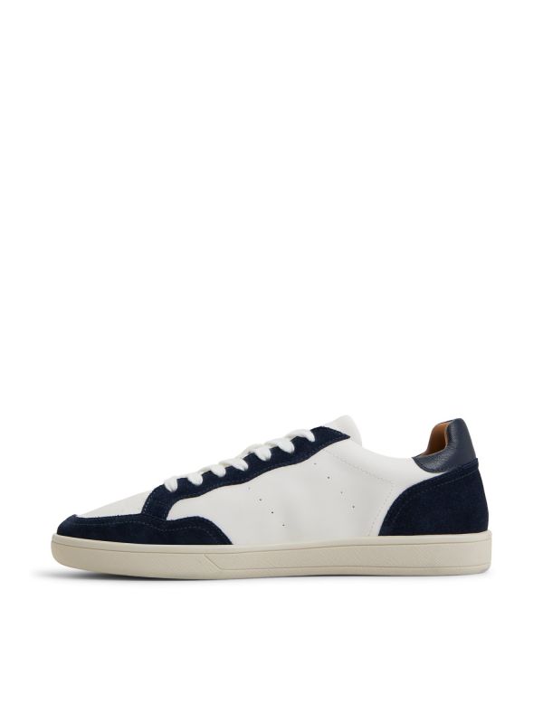 WILDBROOK - נעלי סניקרס מעור בשני גוונים לגברים