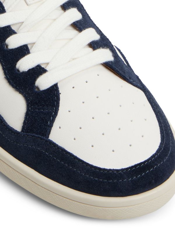 WILDBROOK - נעלי סניקרס מעור בשני גוונים לגברים