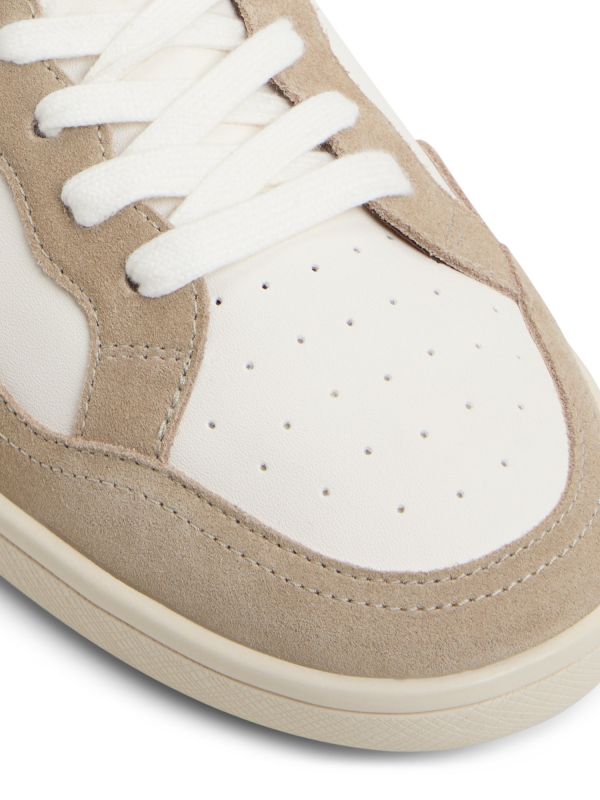 WILDBROOK - נעלי סניקרס מעור בשני גוונים לגברים