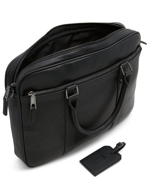 TOURNEUR - תיק מסמכים במראה עור לגברים