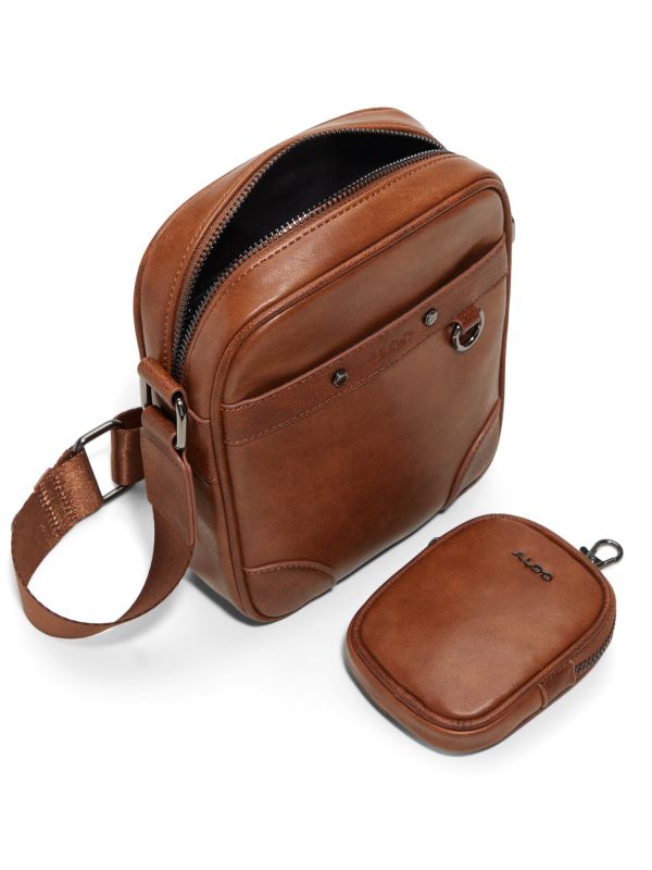 CAIRNIELOAN - תיק צד קטן לגברים עם ארנק תואם