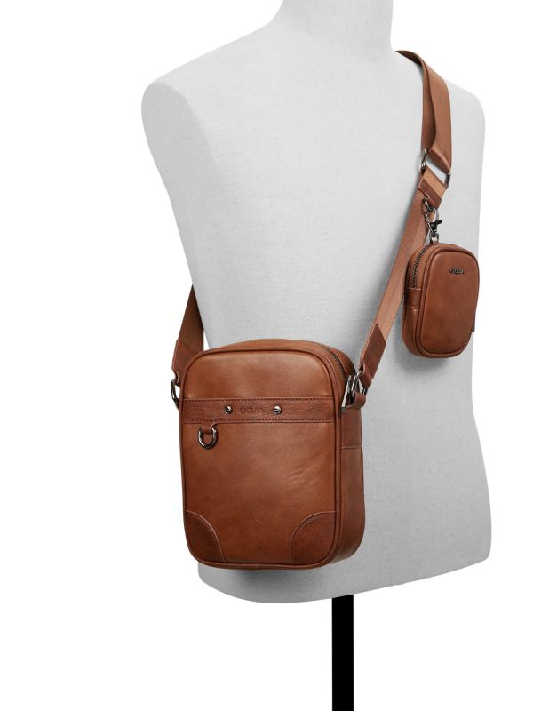 CAIRNIELOAN - תיק צד קטן לגברים עם ארנק תואם