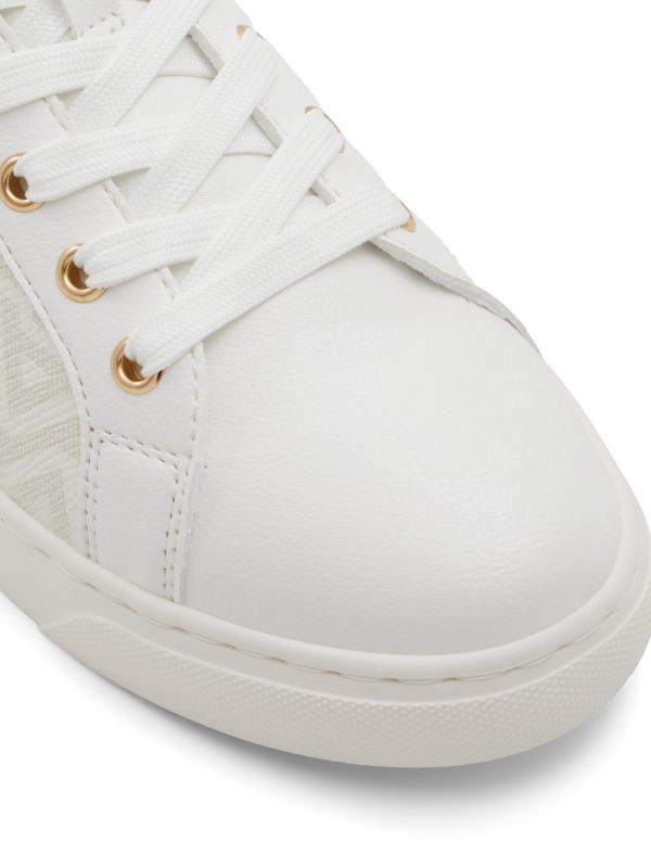 ASTYN - נעלי סניקרס זהב לבן לנשים