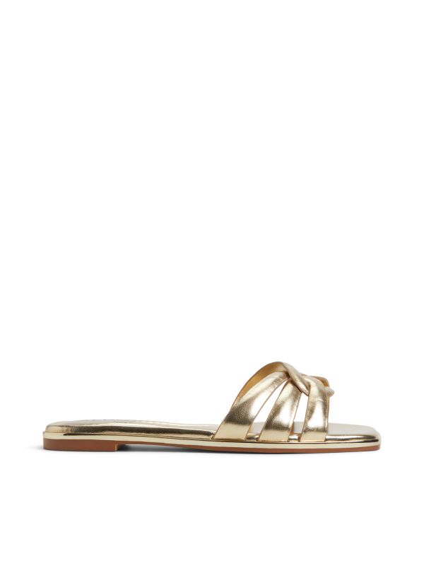 AUGUSTYA - כפכפים שטוחים עם רצועה מוצלבת לנשים