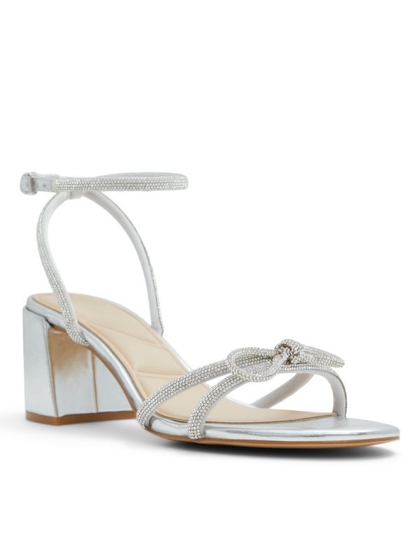 BOUCLETTE - סנדלי עקב עם אבנים לנשים