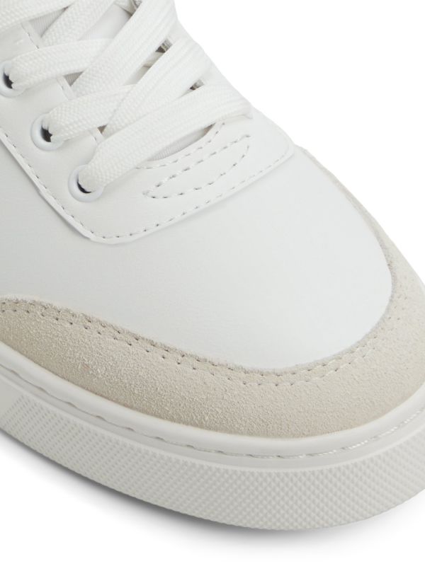 CLUBSPORT - נעלי סניקרס מעור עם דוגמא מחוררת לנשים