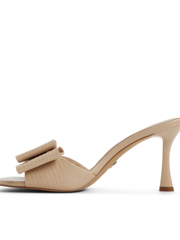 DISTINGUISHED - כפכפי עקב אלגנטיים עם פפיון לנשים