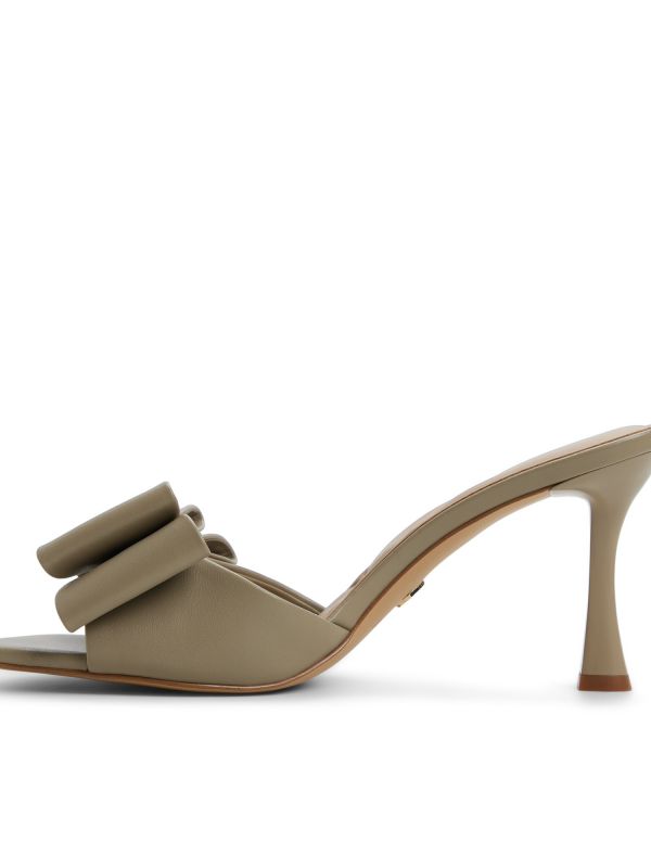 DISTINGUISHED - כפכפי עקב אלגנטיים עם פפיון לנשים