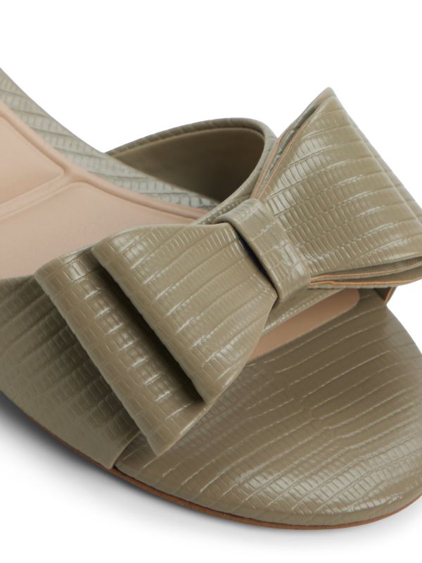 ELOQUENT - כפכפים שטוחים עם פפיון לנשים