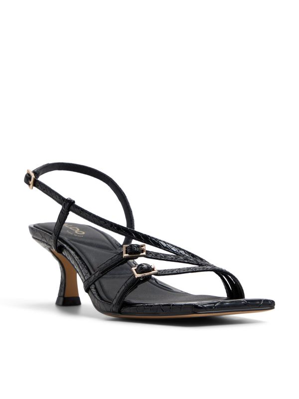 HARLIE - סנדלי עקב עם אבזמים לנשים