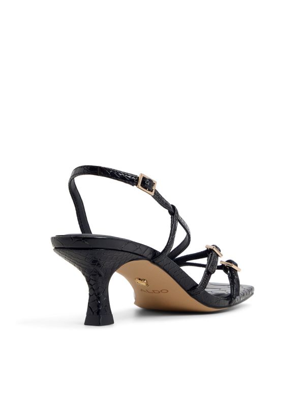 HARLIE - סנדלי עקב עם אבזמים לנשים