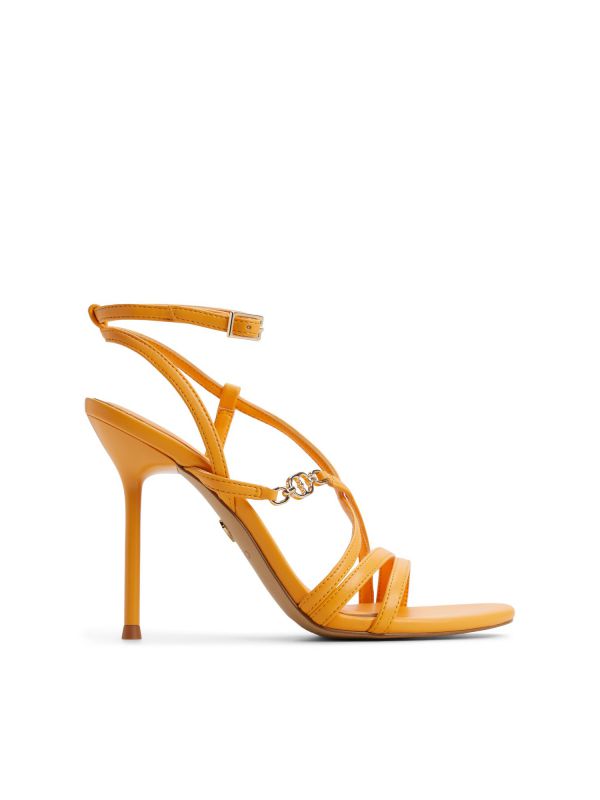 MOEY- סנדלי רצועות עם עקב סיכה לנשים