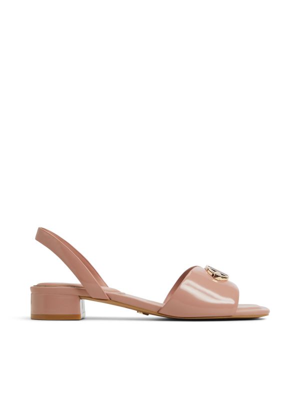 MUFFY - סנדלים עם עקב נמוך ואבזם לנשים