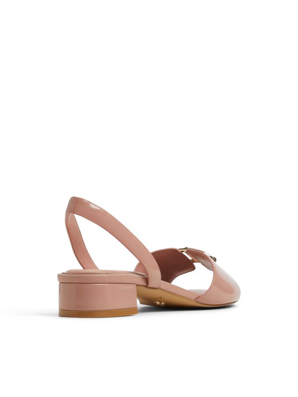 MUFFY - סנדלים עם עקב נמוך ואבזם לנשים