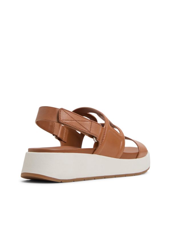 ONUVIA - סנדלי פלטפורמה עם רצועה מחוררת לנשים