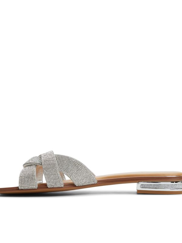 ORMELEY - כפכפים שטוחים עם אבנים לנשים