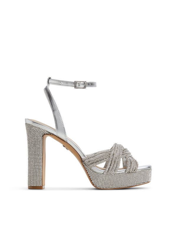 SHIMMA - סנדלי צ’אנקי אלגנטיים עם אבנים לנשים