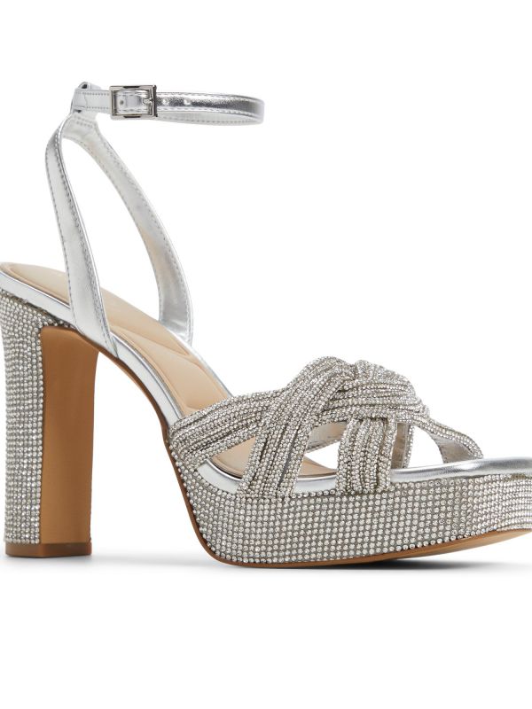 SHIMMA - סנדלי צ’אנקי אלגנטיים עם אבנים לנשים