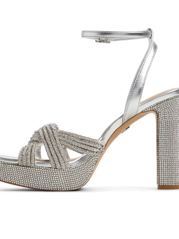 SHIMMA - סנדלי צ’אנקי אלגנטיים עם אבנים לנשים