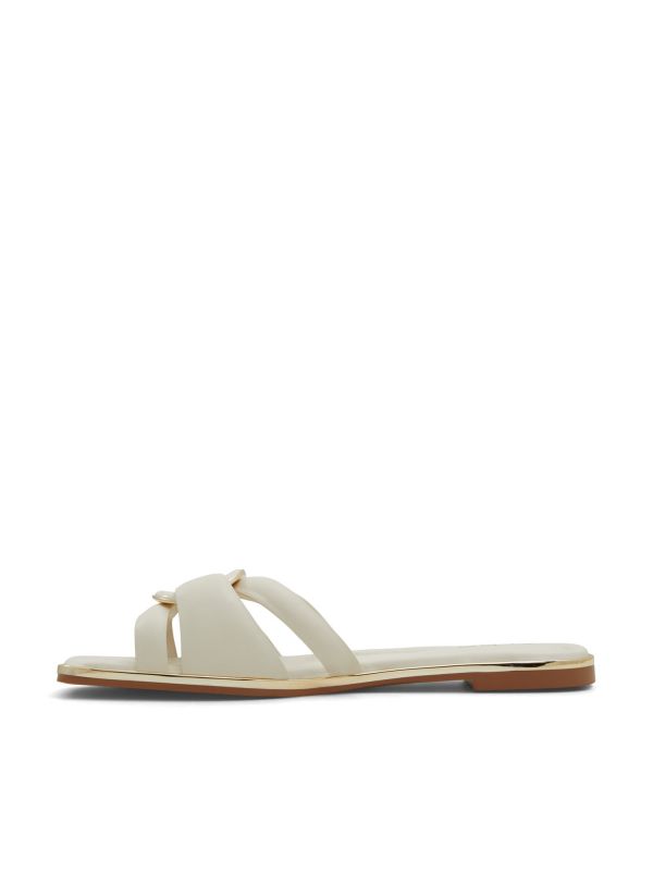 YESENIA - כפכפי נשים שטוחים עם רצועות מוצלבות ואבזם