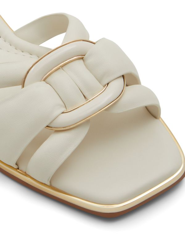 YESENIA - כפכפי נשים שטוחים עם רצועות מוצלבות ואבזם