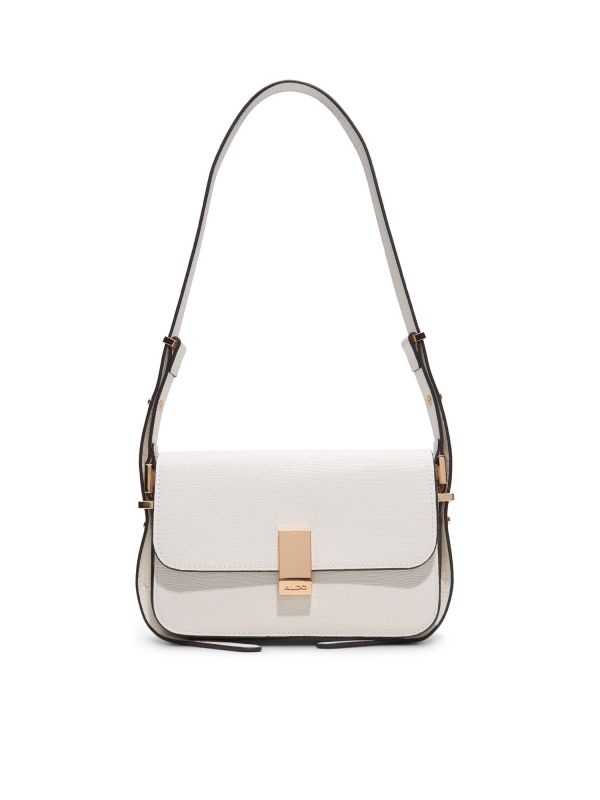 ETEINI - תיק צד קופסא במראה עור לנשים