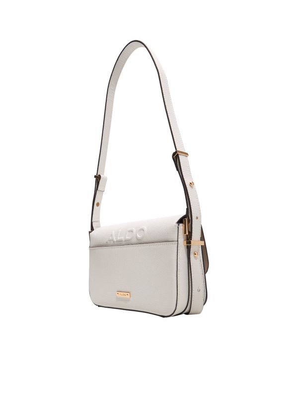 ETEINI - תיק צד קופסא במראה עור לנשים