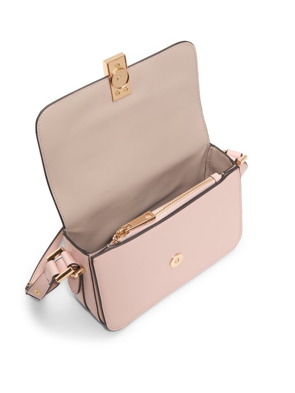 ETEINI - תיק צד קופסא במראה עור לנשים