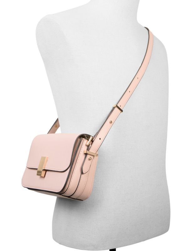 ETEINI - תיק צד קופסא במראה עור לנשים