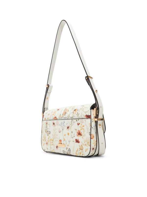 ETEINI - תיק צד קופסא במראה עור לנשים