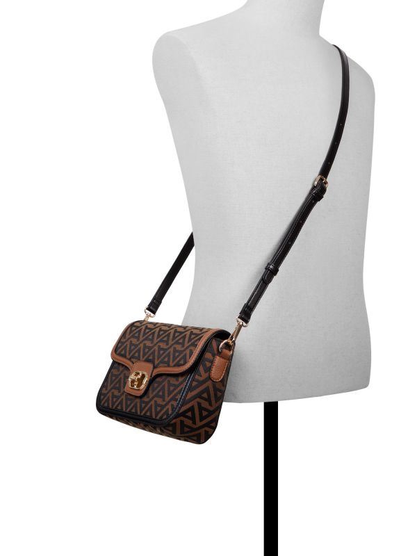 LANDENDERIEL - תיק צד מעטפה עם אבזם מטאלי לנשים