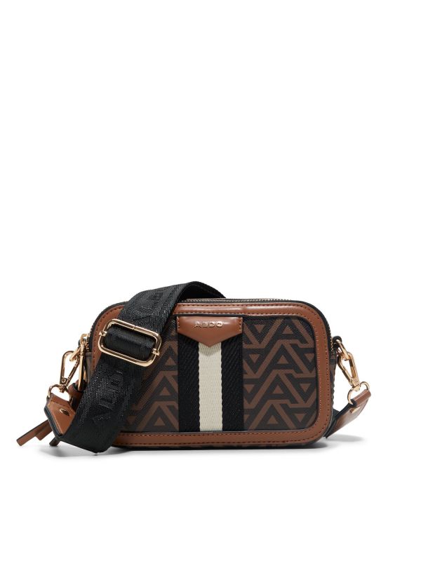 MASUMA - תיק צד מלבני קטן עם דוגמא לנשים