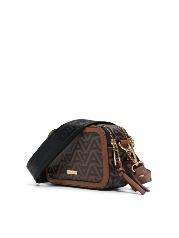 MASUMA - תיק צד מלבני קטן עם דוגמא לנשים