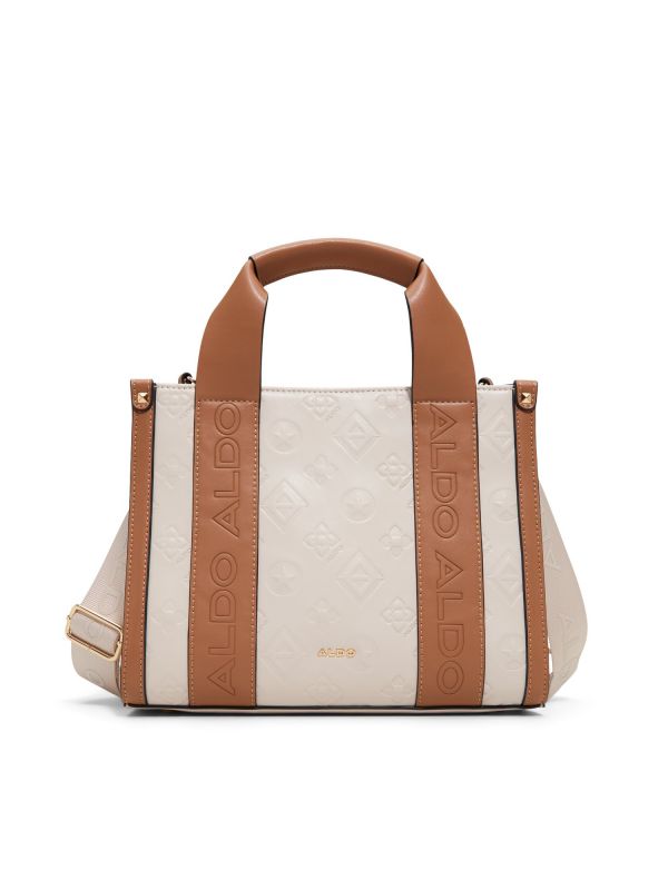 QIANWANN  - תיק צד דוגמת פסים