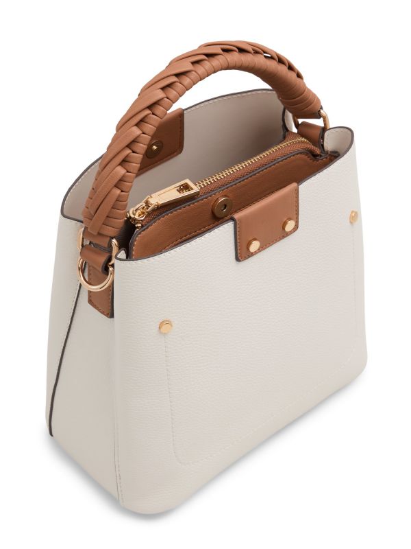 REBEKIA - תיק BUCKET עם רצועה קלועה לנשים