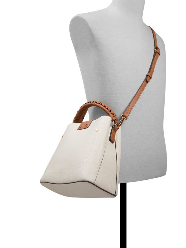 REBEKIA - תיק BUCKET עם רצועה קלועה לנשים