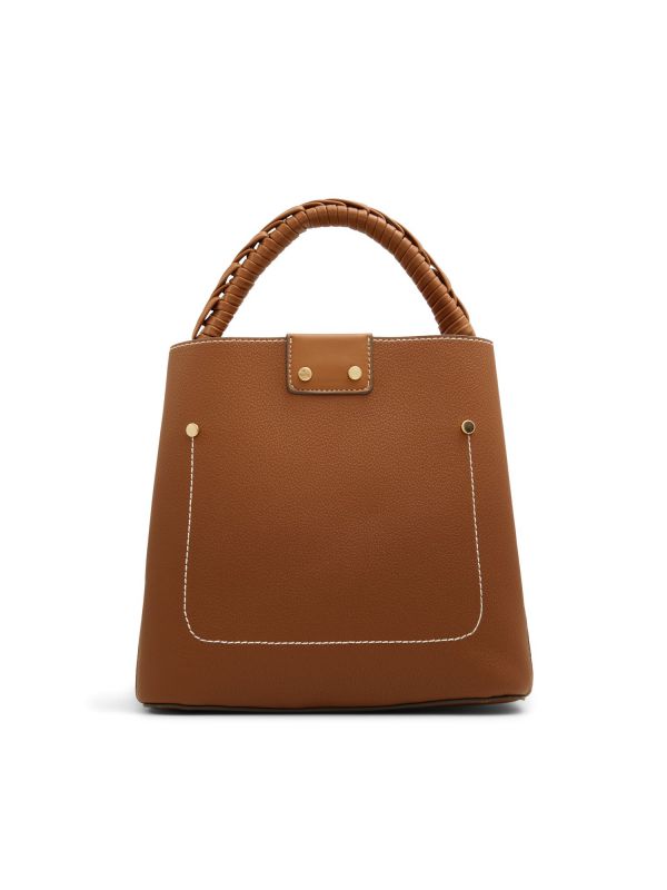 REBEKIA - תיק BUCKET עם רצועה קלועה לנשים