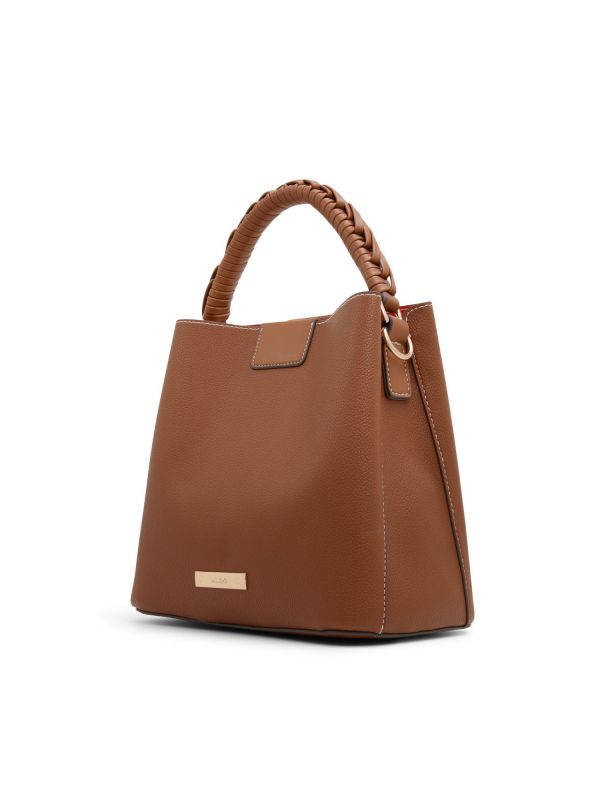 REBEKIA - תיק BUCKET עם רצועה קלועה לנשים