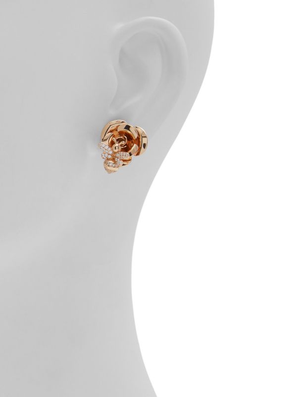 BUMBLEBEES - עגילי ורד ודבורה